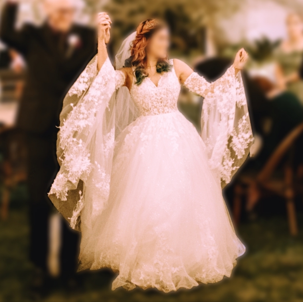 Stella York - tulle skirt ball gown enchanting ivory wedding dress
